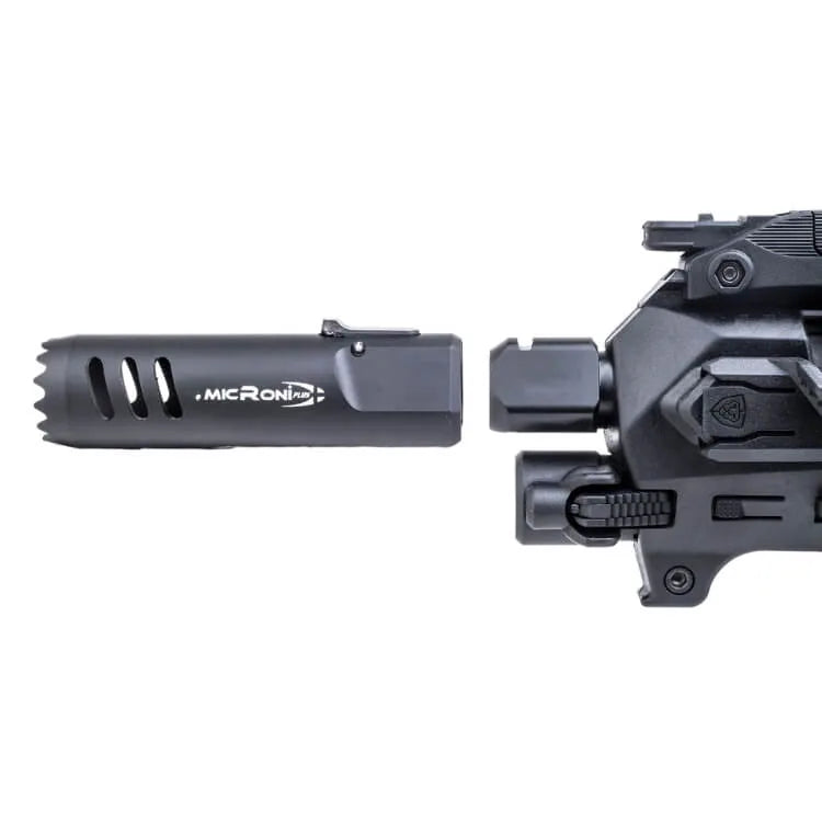 The Best Micro RONI Accessories: Lights, Grips, Muzzle Devices & Bags