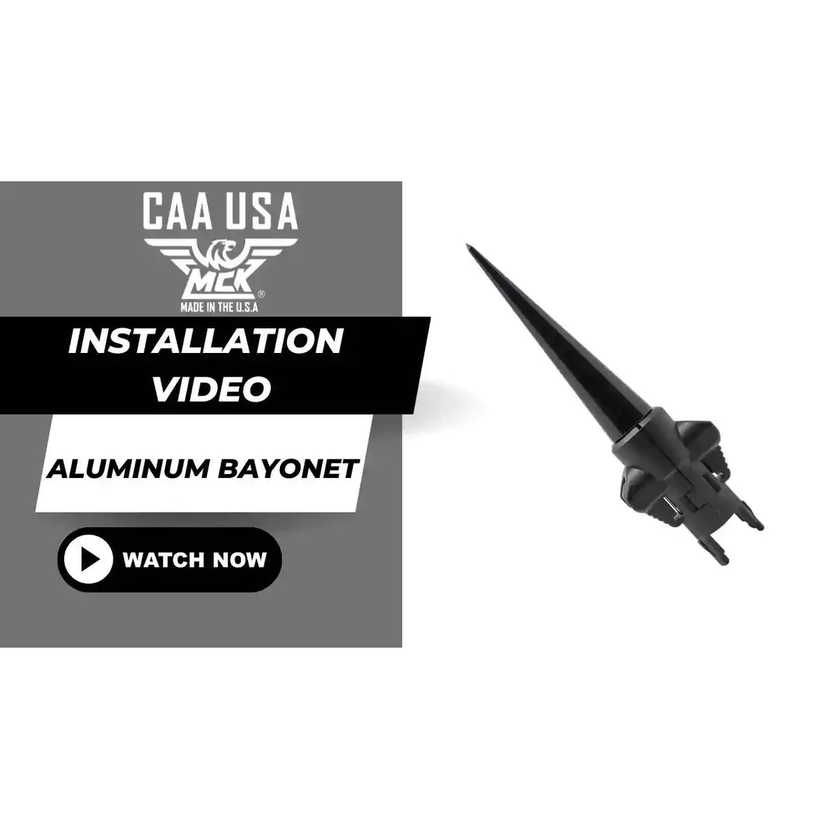 CAA MCK 4" Aluminum Bayonet (Thorn) – view 3