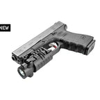 CAA 3-in-1 Micro RONI Flashlight with Pistol Mount & Belt Clip