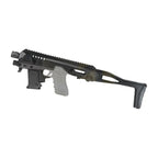 CAA Micro RONI Gen 4X conversion kit with folding stock in black