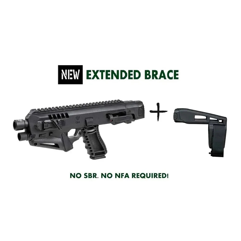 CAA Micro RONI Stabilizer with Extended Brace for Glock