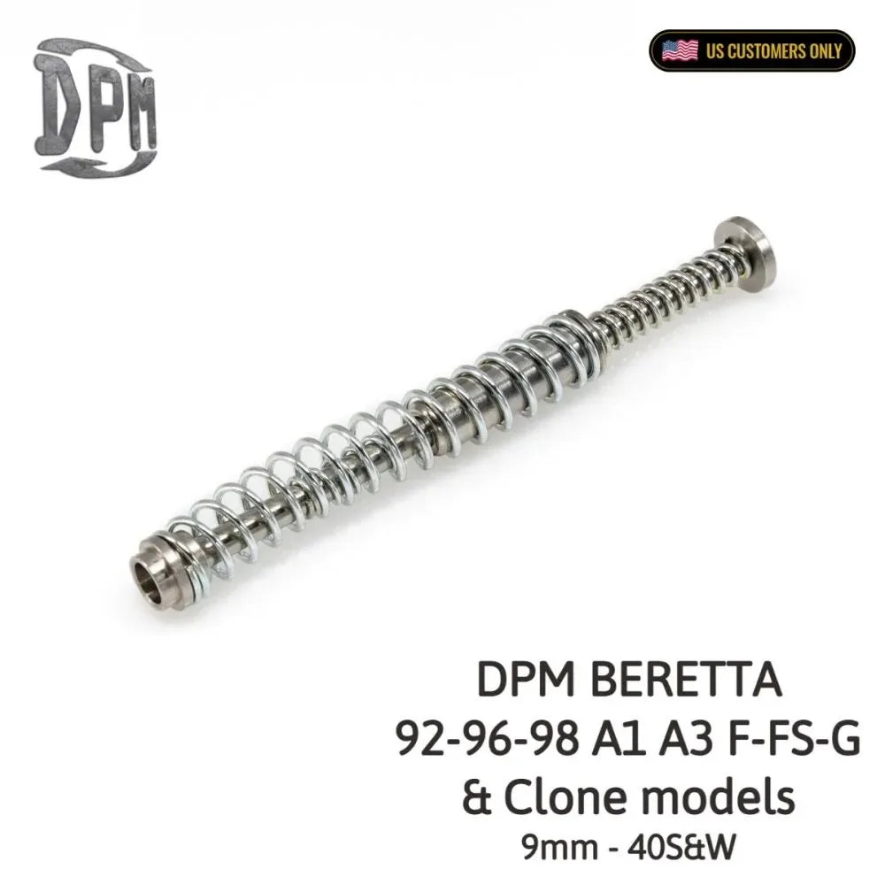 DPM recoil system parts for Beretta 92