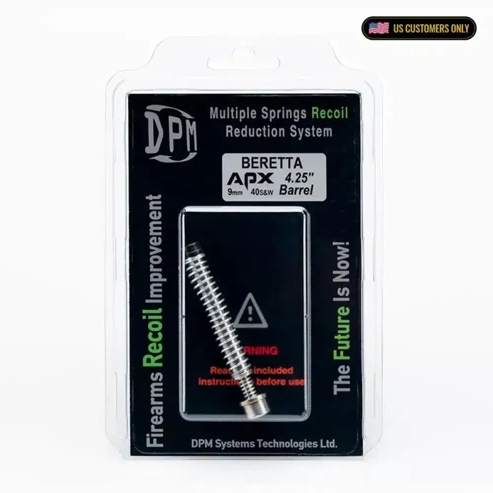 DPM recoil rod and springs for Beretta APX