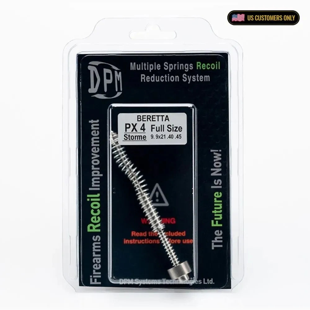 DPM recoil rod and springs for Beretta PX4