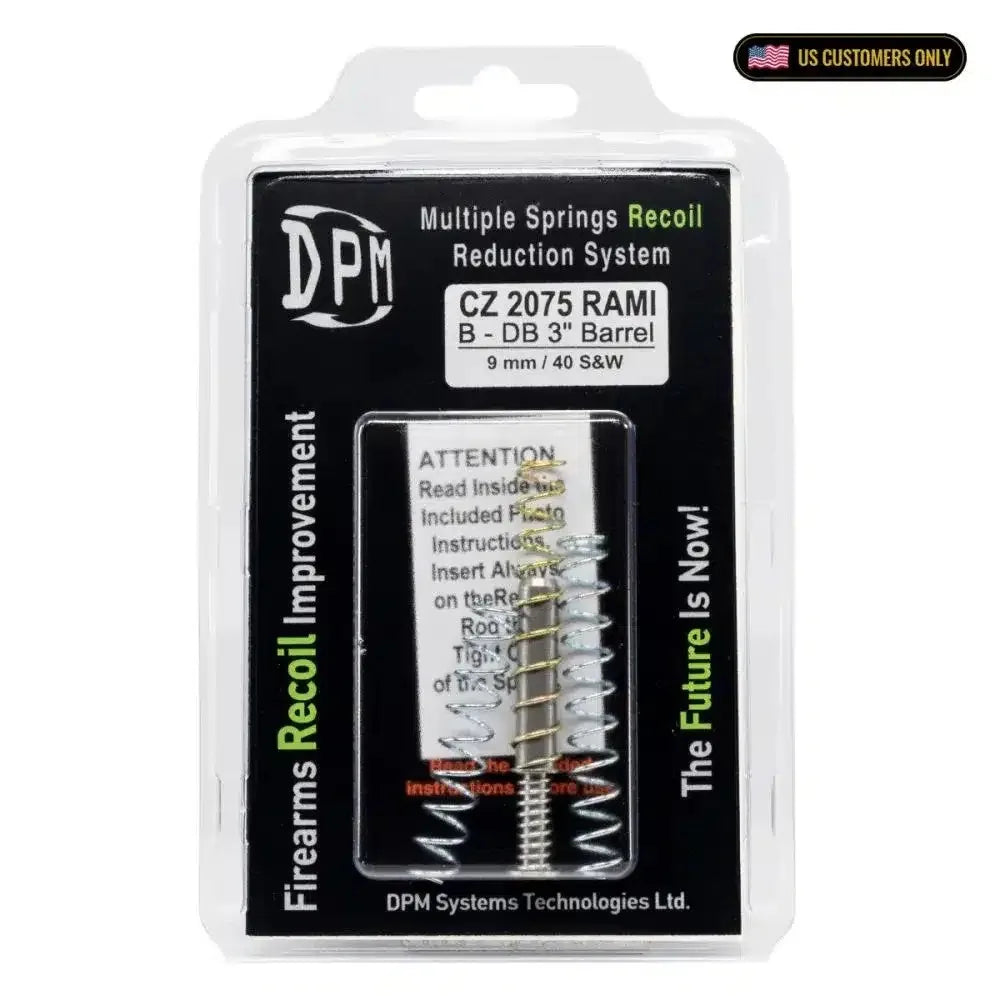 DPM recoil rod and springs for CZ Rami