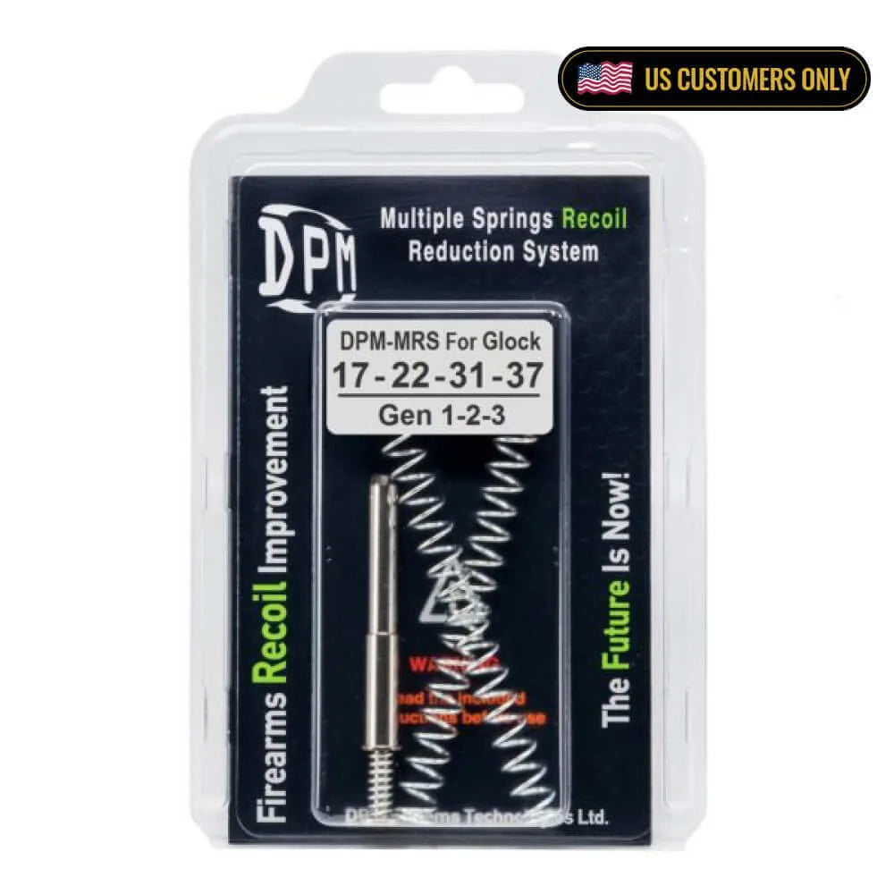 DPM recoil rod and springs for Glock 17 Gen 1–3