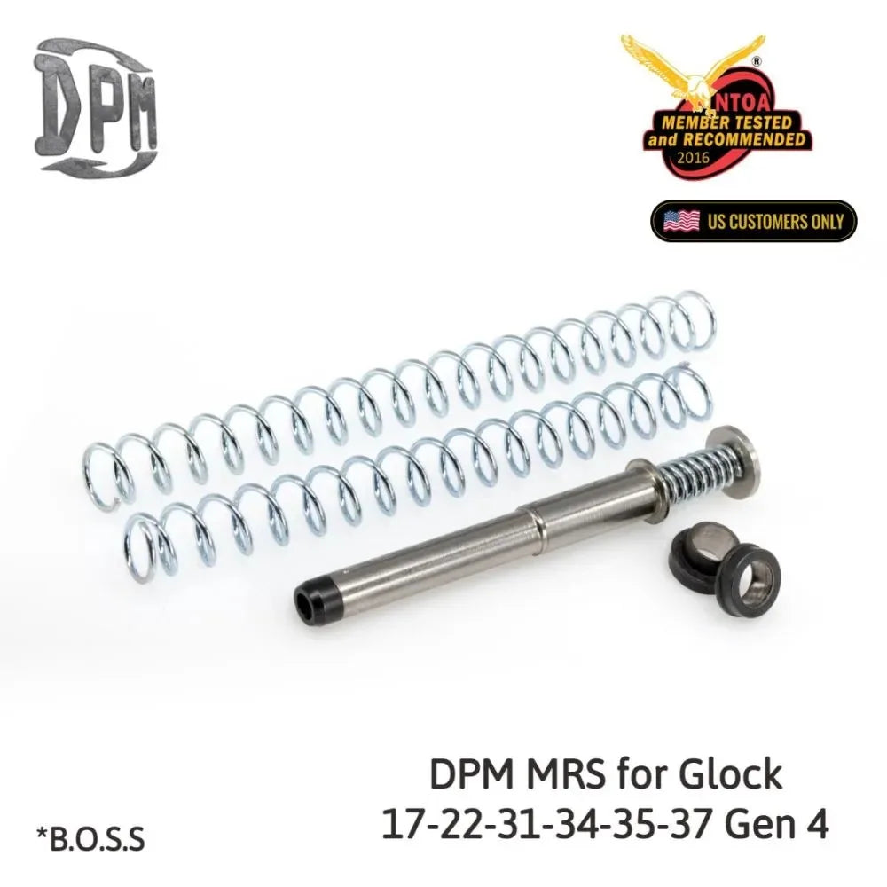 DPM recoil system parts for Glock 17 Gen 4