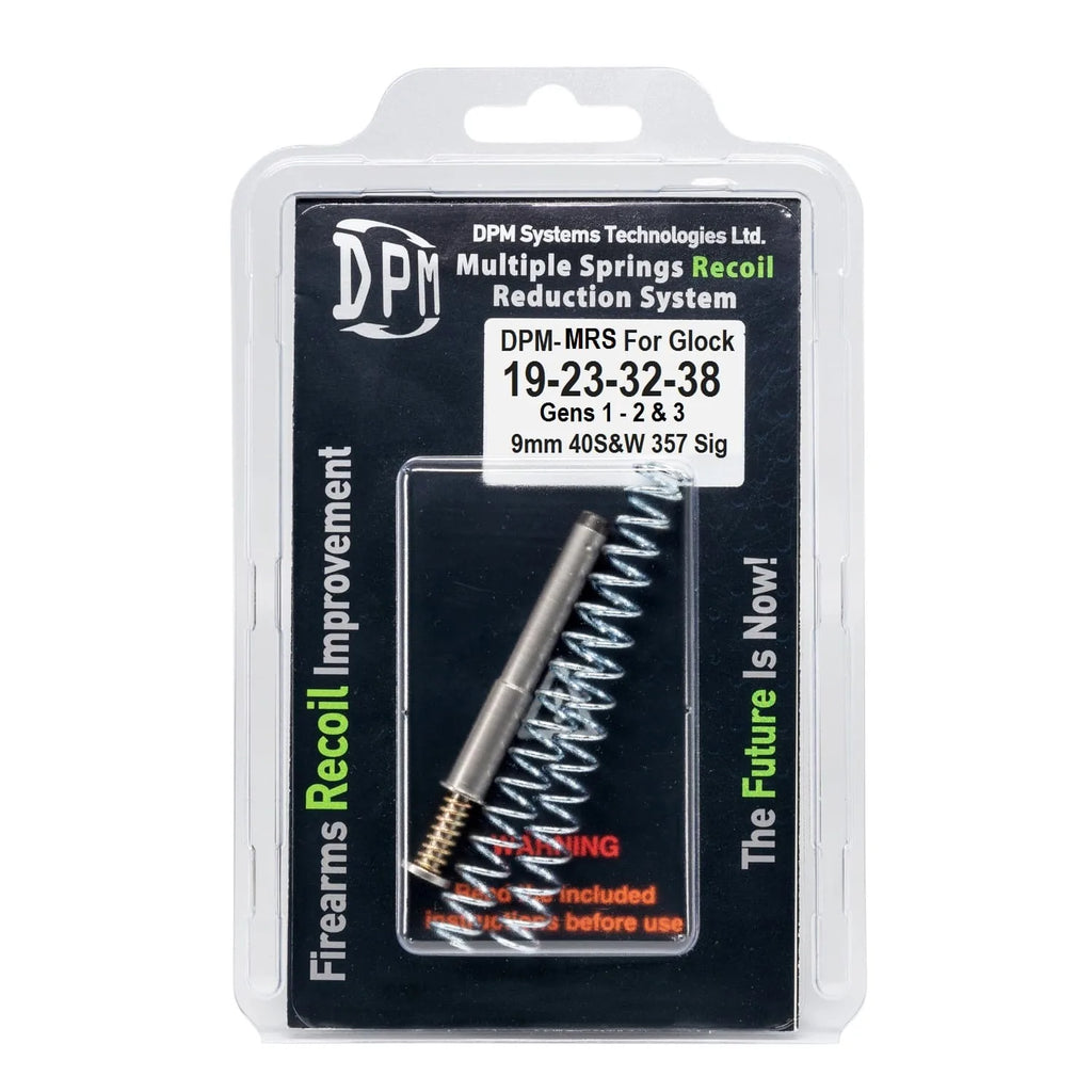 DPM recoil rod and springs for Glock 19 Gen 1–3