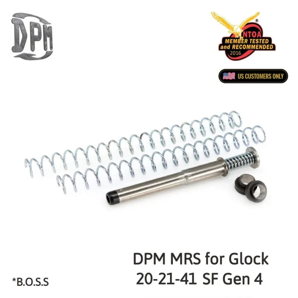DPM recoil system parts for Glock 20/21 Gen 4