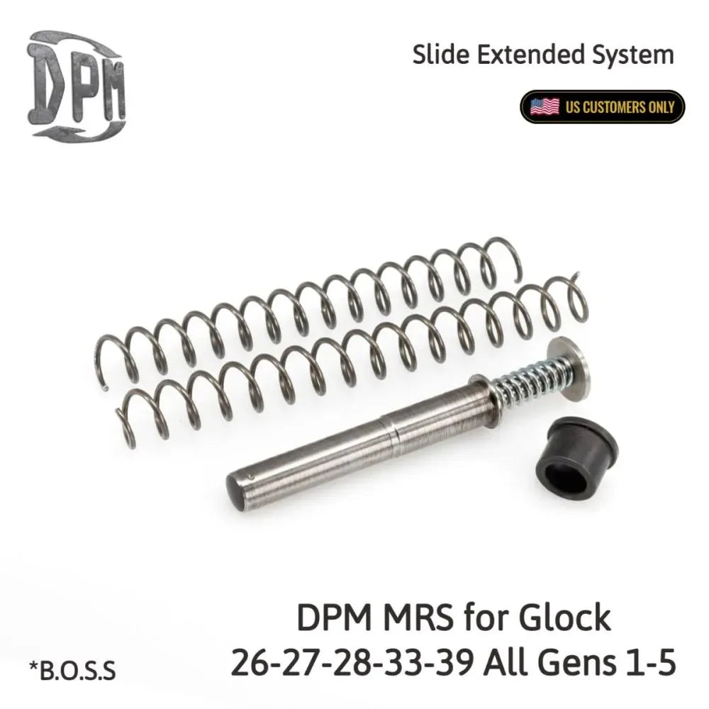 DPM recoil system parts for Glock 26/27