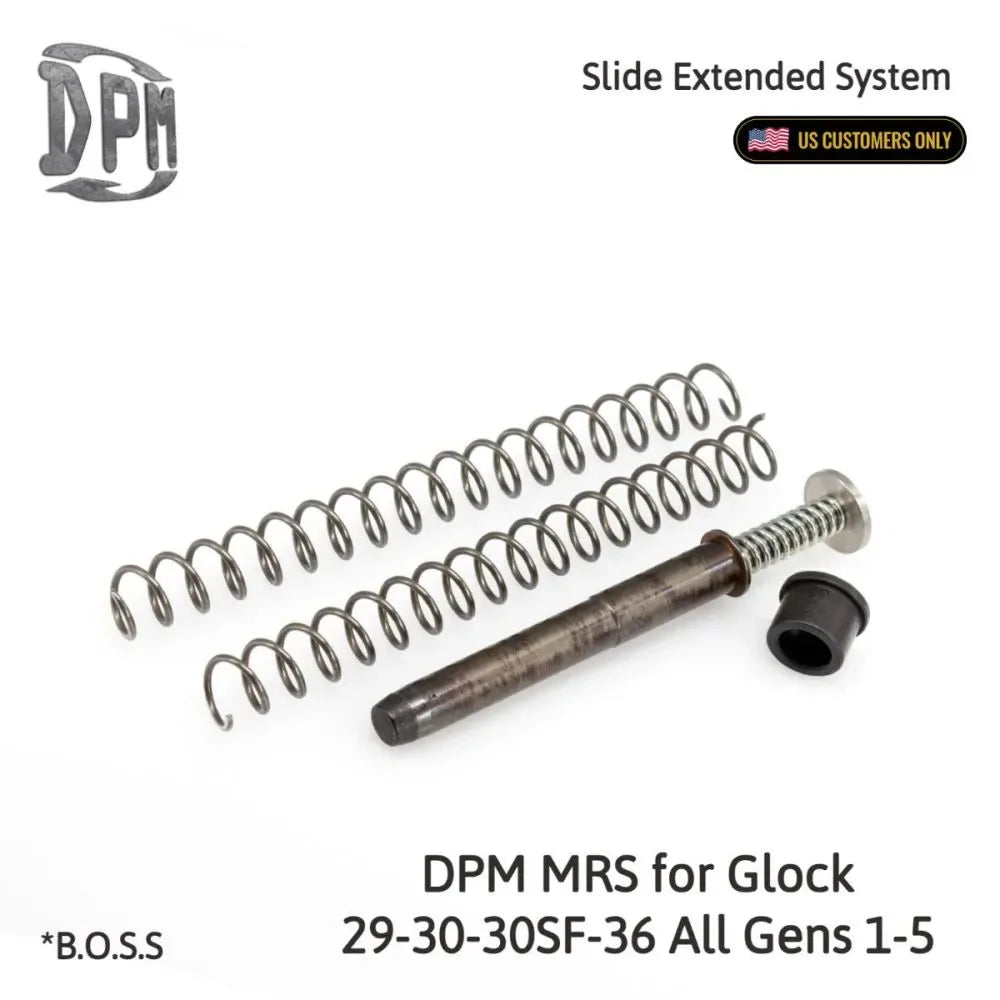 DPM recoil system parts for Glock 29/30/36