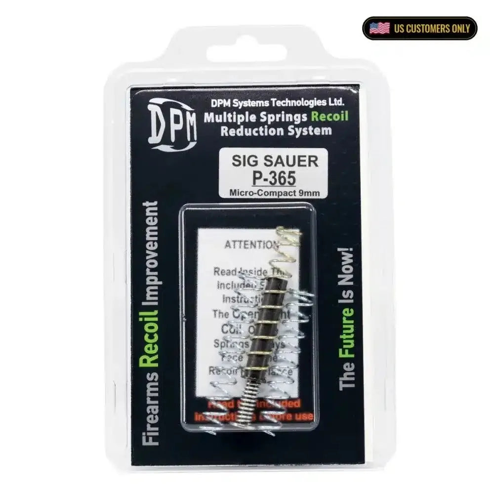 DPM recoil rod and springs for Sig P365