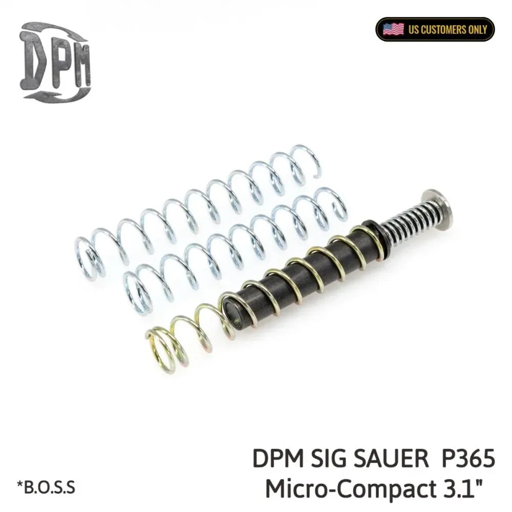 DPM recoil system parts for Sig P365