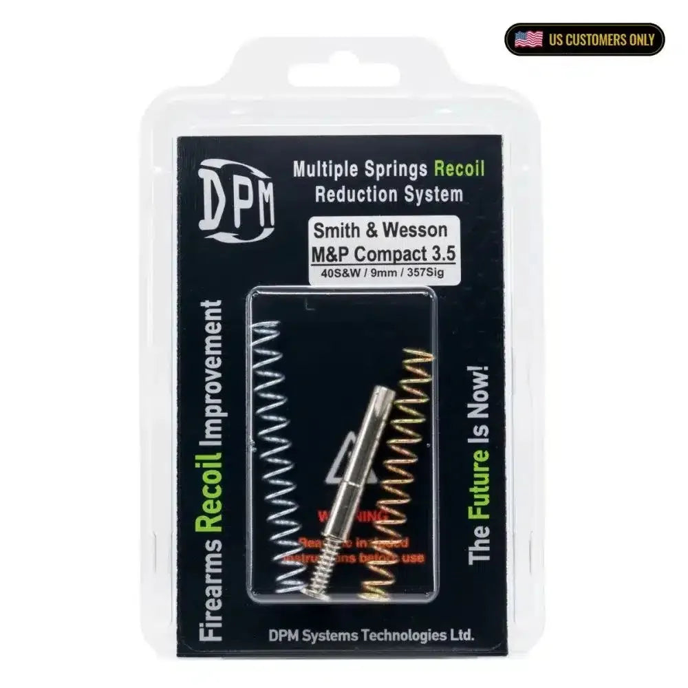 DPM recoil rod and springs for S&W M&P