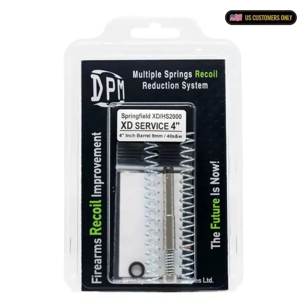 DPM recoil rod and springs for Springfield XD