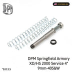 DPM recoil system parts for Springfield XD