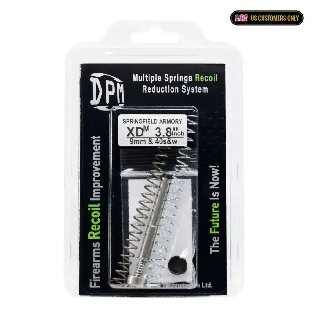 DPM recoil rod and springs for Springfield XD-M