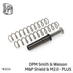 DPM recoil system parts for S&W M&P Shield 3.1"