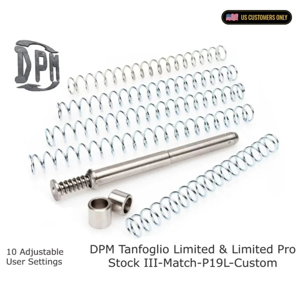 DPM recoil rod and springs for Tanfoglio / Steyr