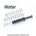 DPM recoil rod and springs for Taurus