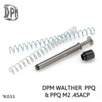 DPM recoil system parts for Walther PPQ .45 ACP