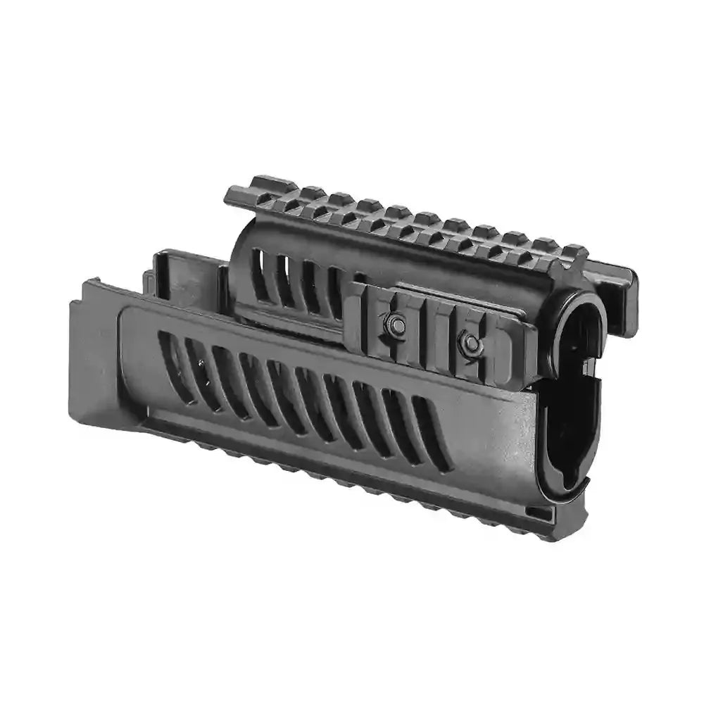 FAB Defense AK-47 L/U polymer quad rail handguard, black