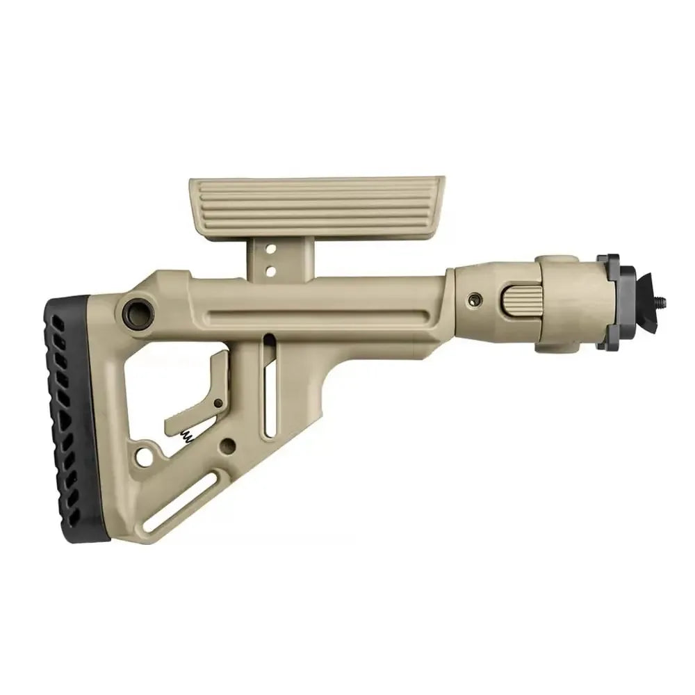 FAB Defense folding stock with cheek riser for AK, view 2