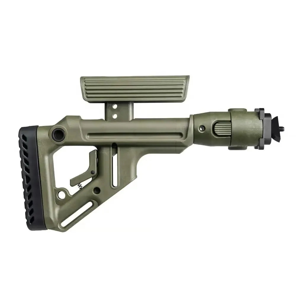 FAB Defense folding stock with cheek riser for AK, view 3