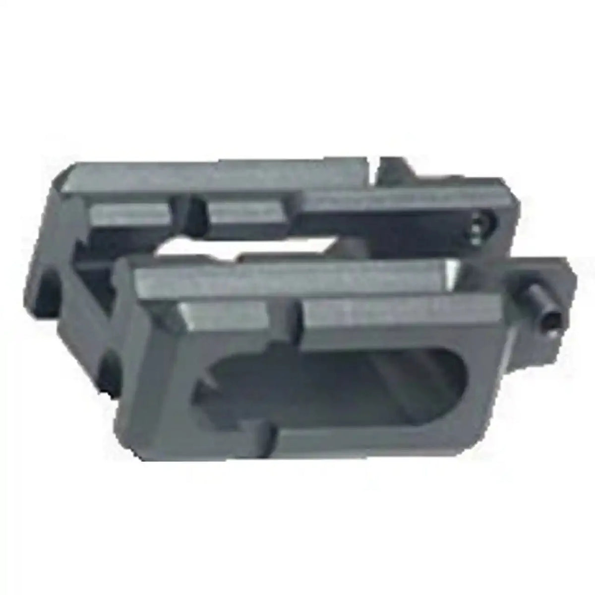 FAB Defense dual rail mount on rifle