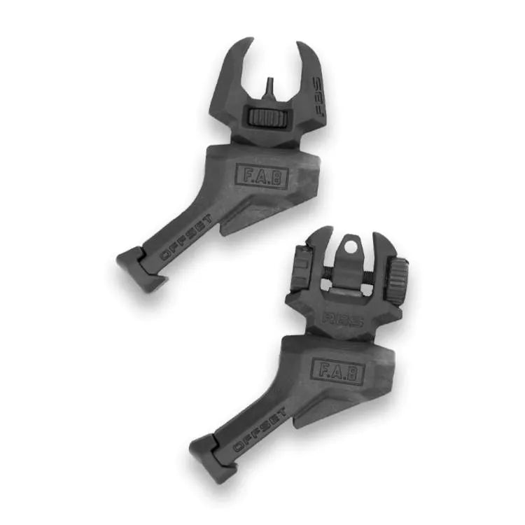 FAB Defense FRBS Offset Folding Backup Sights for AR-15 – view 5