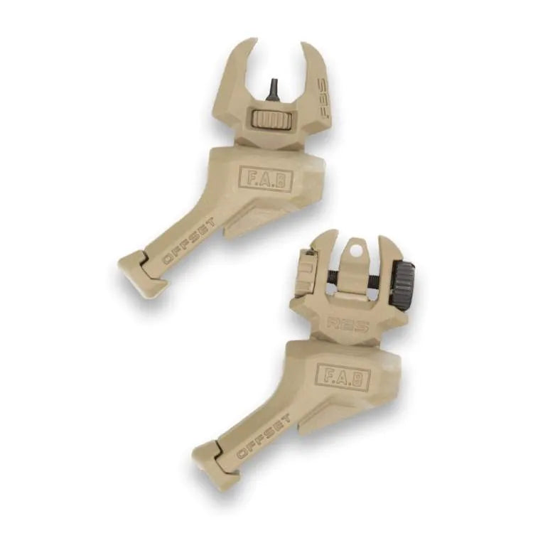 FAB Defense FRBS Offset Folding Backup Sights for AR-15 – view 6