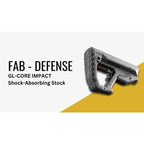 FAB Defense GL-CORE IMPACT Recoil-Reducing AR-15 Buttstock – view 2