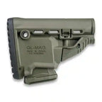 FAB Defense GL-MAG 5R AR-15 Buttstock with 5-Round Mag Carrier – view 2