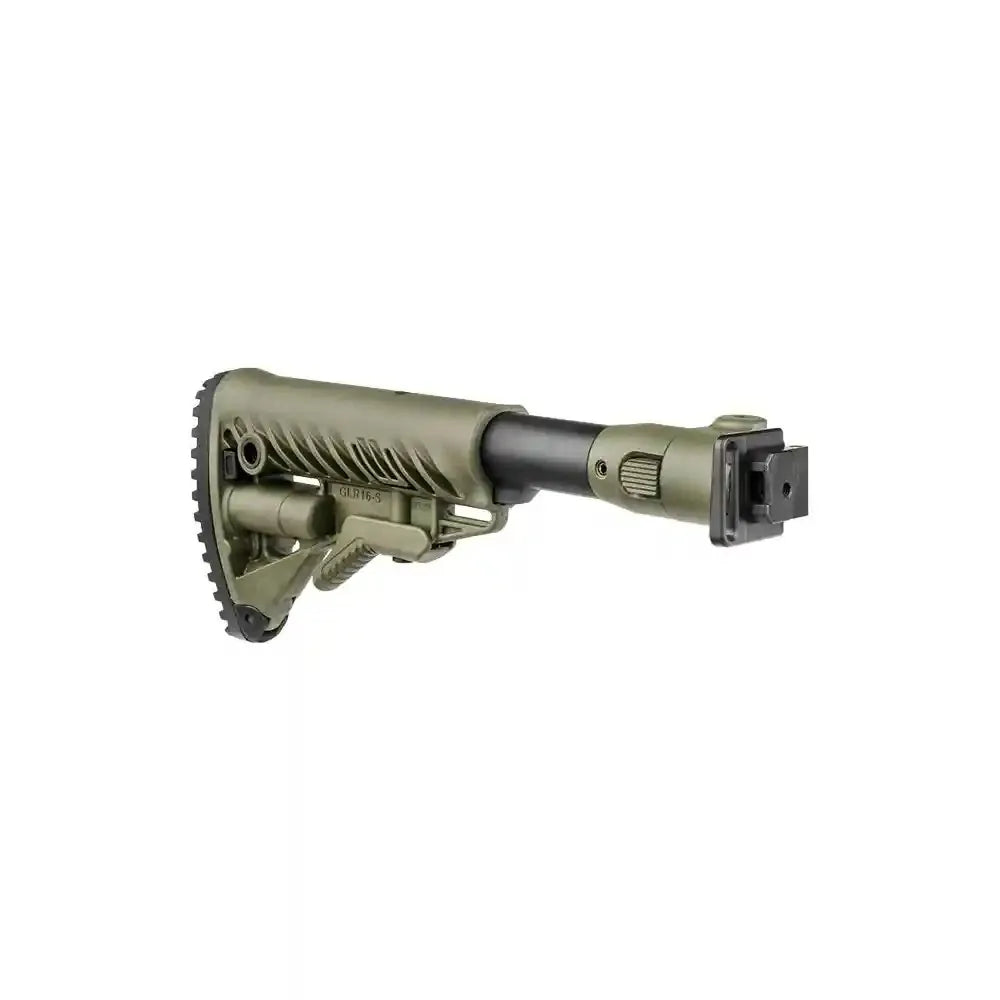 FAB Defense M4-AKM stock, OD Green