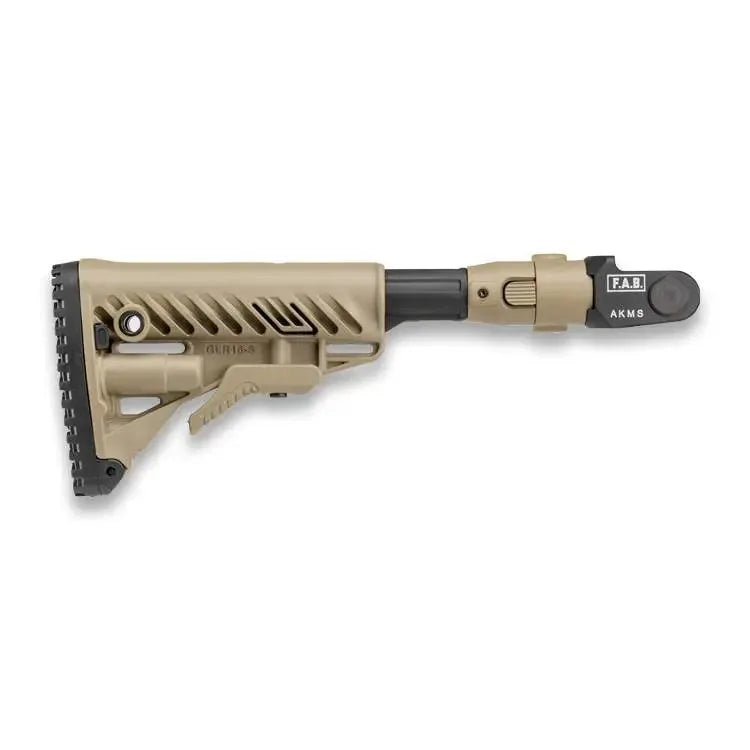 FAB Defense M4 Folding Collapsible Stock for AKMS (Under-Folder) – view 2