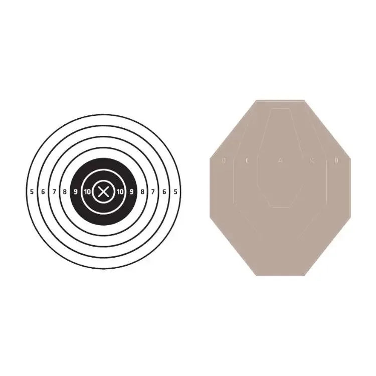 FAB Defense RTS bullseye zeroing target cover