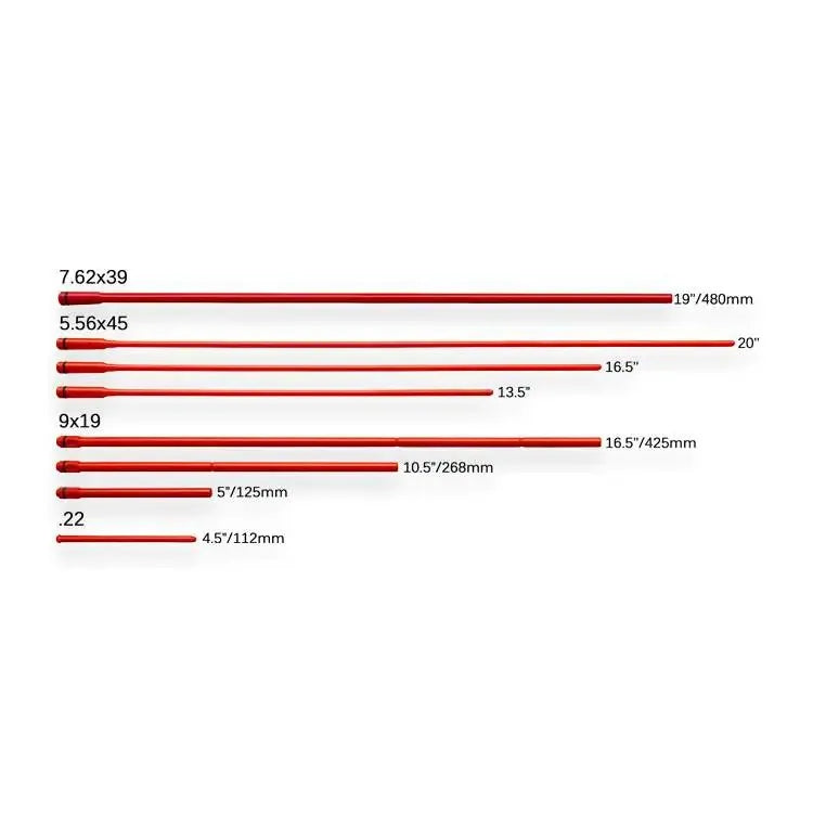 FAB Defense red safety rods