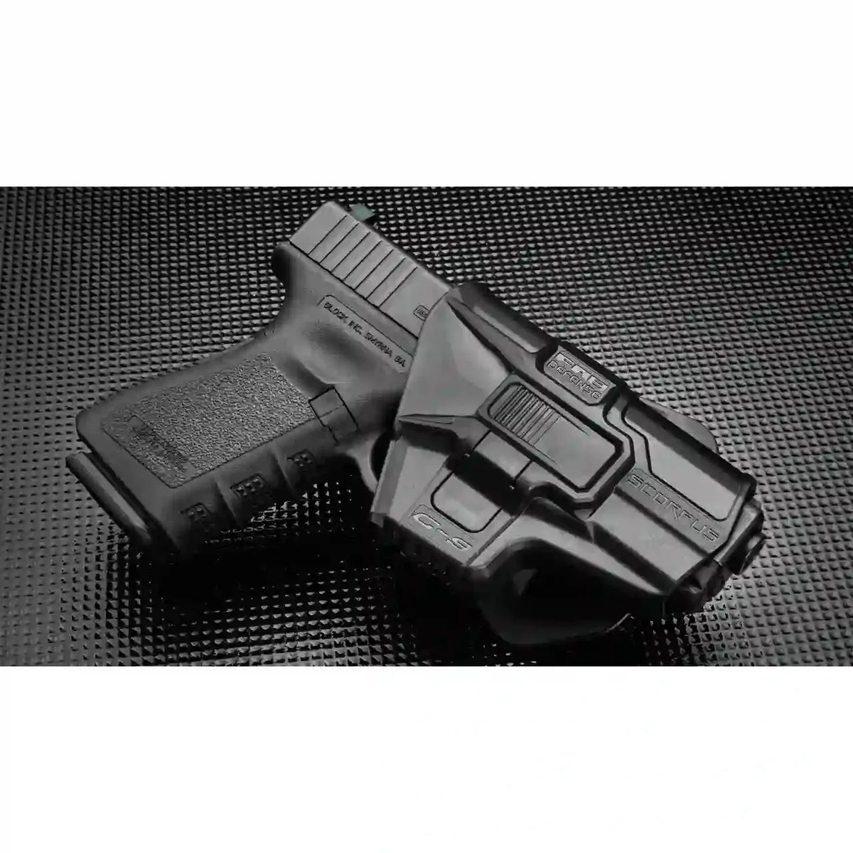 FAB Defense Scorpus MX Level 2 Holster with MOLLE, Paddle & Belt Adapters – view 6