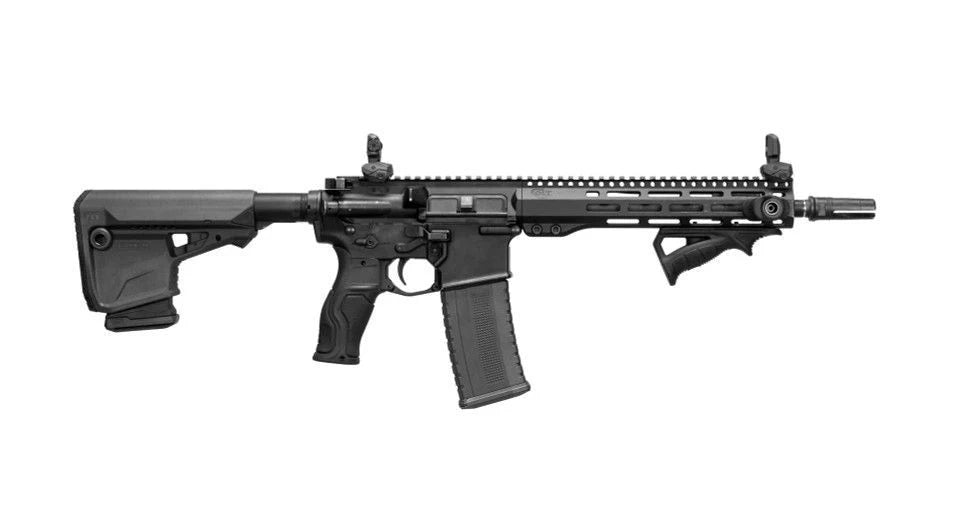 FAB Defense Ultimate AR-15 Upgrade Kit installed on an AR-15, black