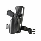 Fobus Level 2 duty holster for Glock with light, view 3