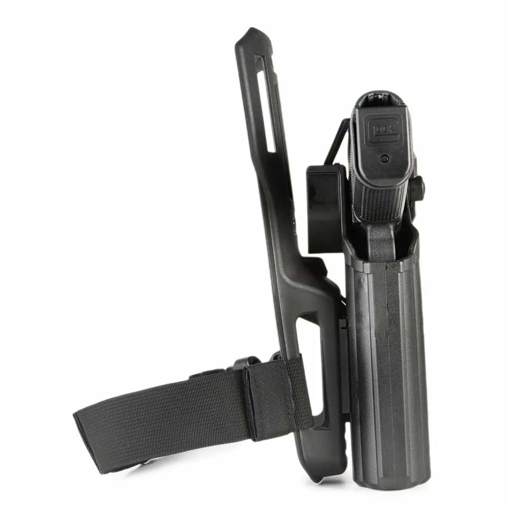 Fobus Level 2 duty holster for Glock with light, view 4