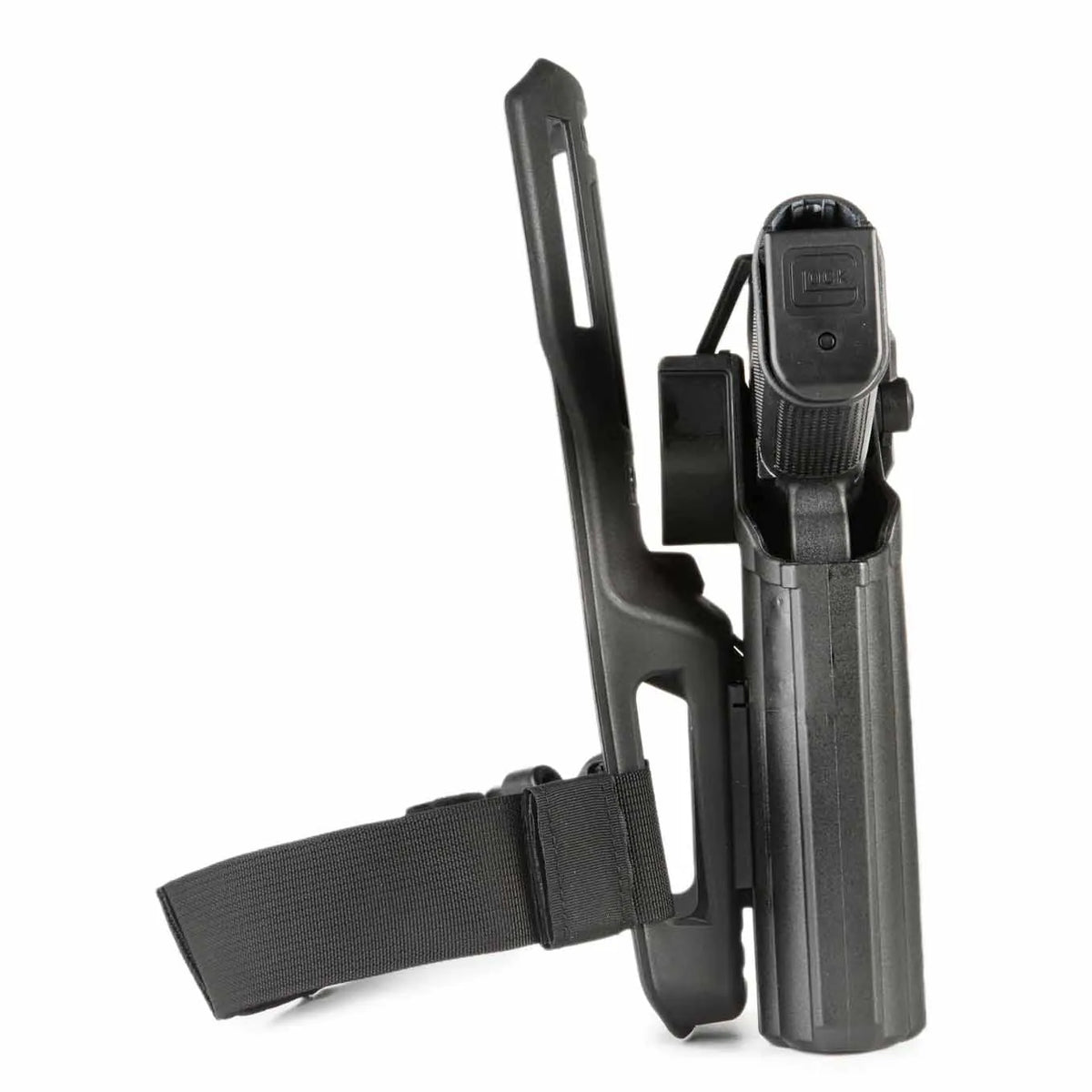 Fobus Level 2 duty holster for Glock with light, view 4