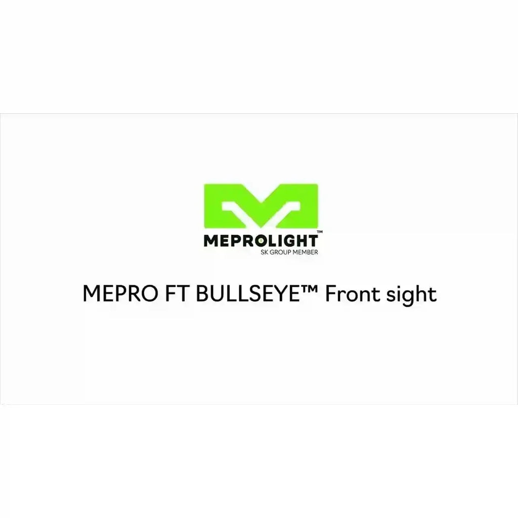 Meprolight FT Bullseye fiber tritium front sight for H&K, view 2