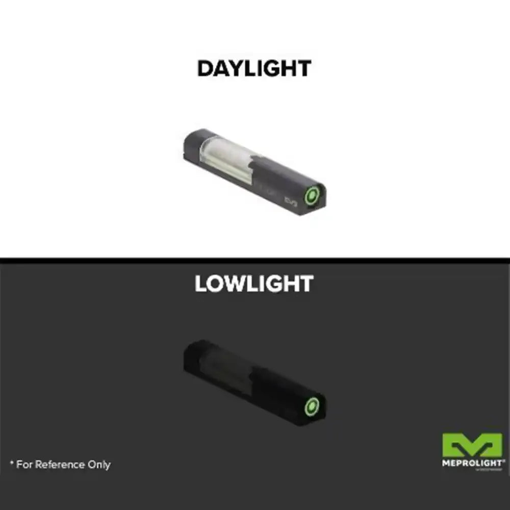 Meprolight FT Bullseye fiber tritium front sight for H&K, view 7