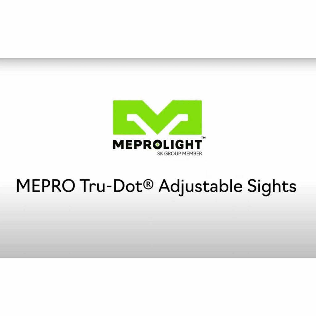 Meprolight Tru-Dot adjustable tritium night sights for Glock, view 2
