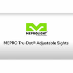 Meprolight Tru-Dot adjustable tritium night sights for Glock, view 2