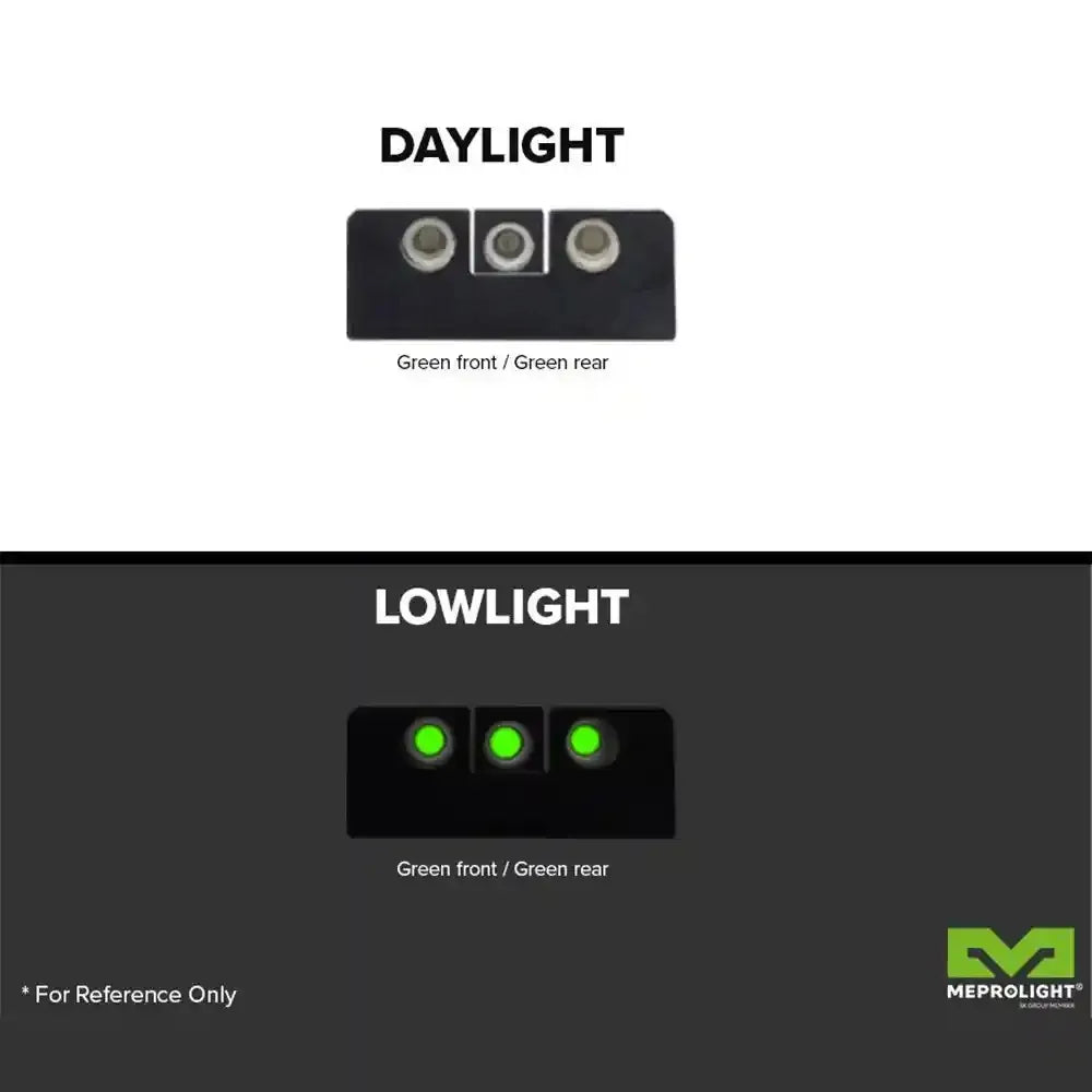 Meprolight Tru-Dot tritium front sight for Ruger LCR, view 4