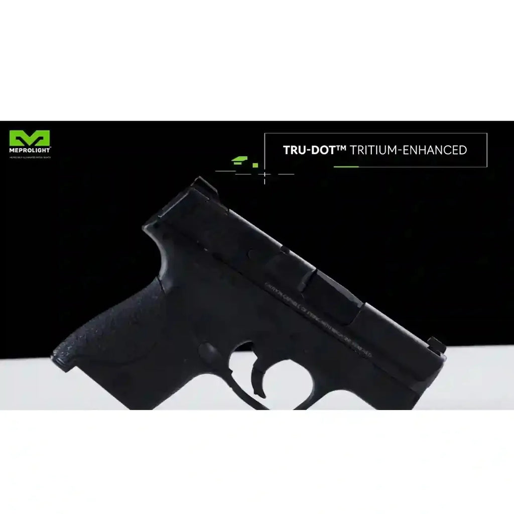 Meprolight Tru-Dot tritium night sights for Glock, view 2