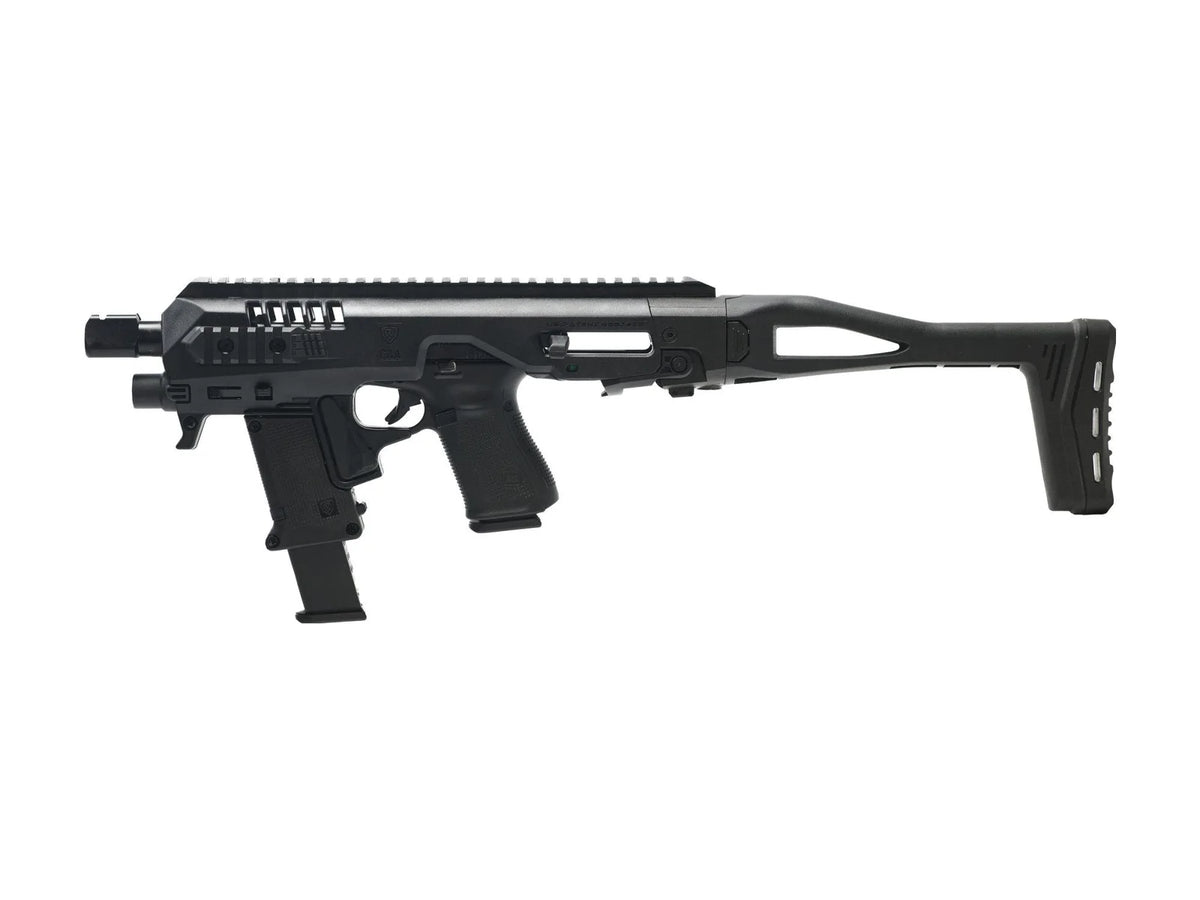 Micro RONI Gen 4X conversion kit, Black, folding stock