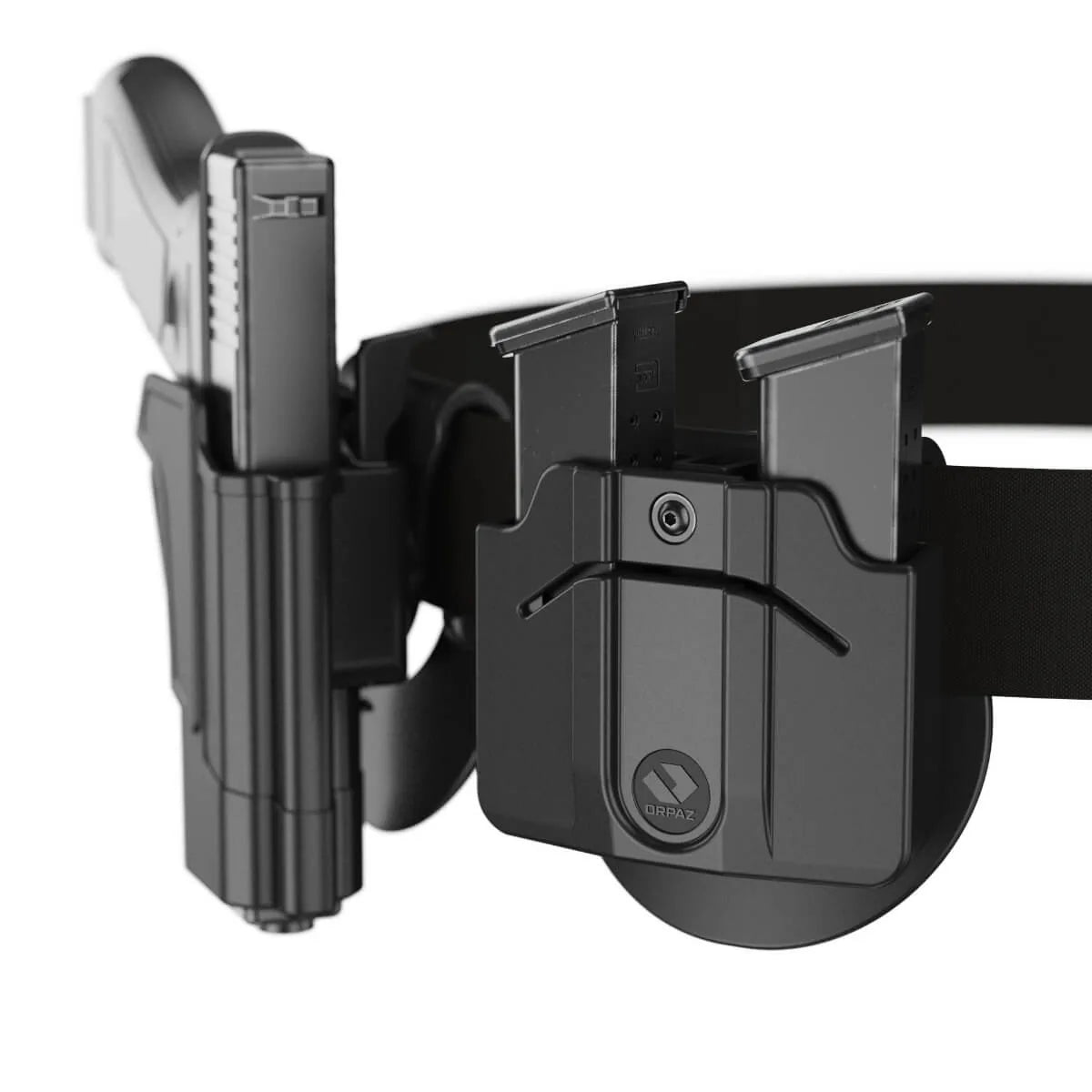 ORPAZ Double Steel Magazine Pouch with Paddle – view 3